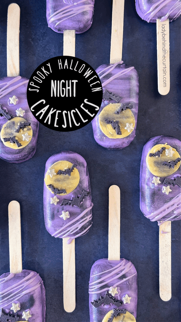 Spooky Night Halloween Cakesicles