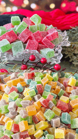 How to Make Homemade Fruity Gumdrops - 12 Weeks of Christmas Candy