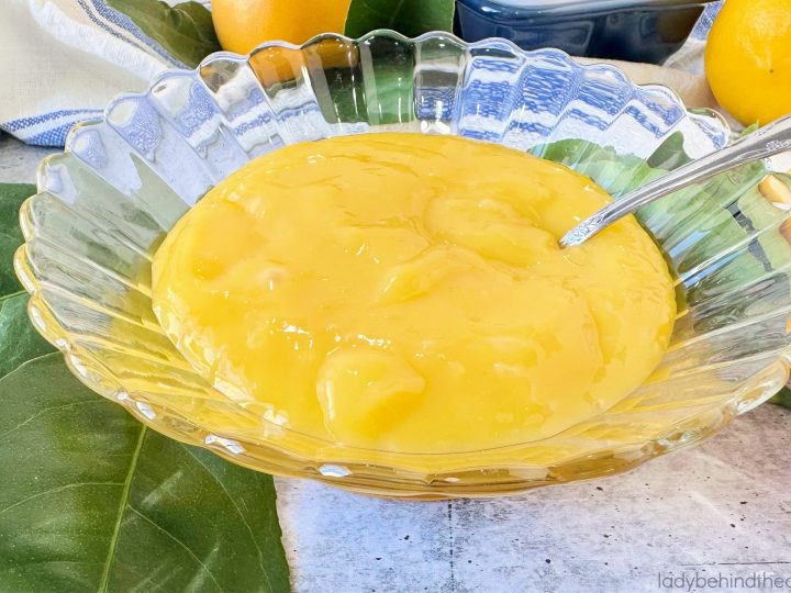 3 Step Homemade Lemon Curd