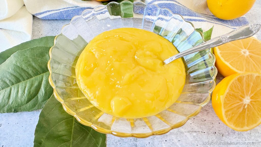 3 Step Homemade Lemon Curd