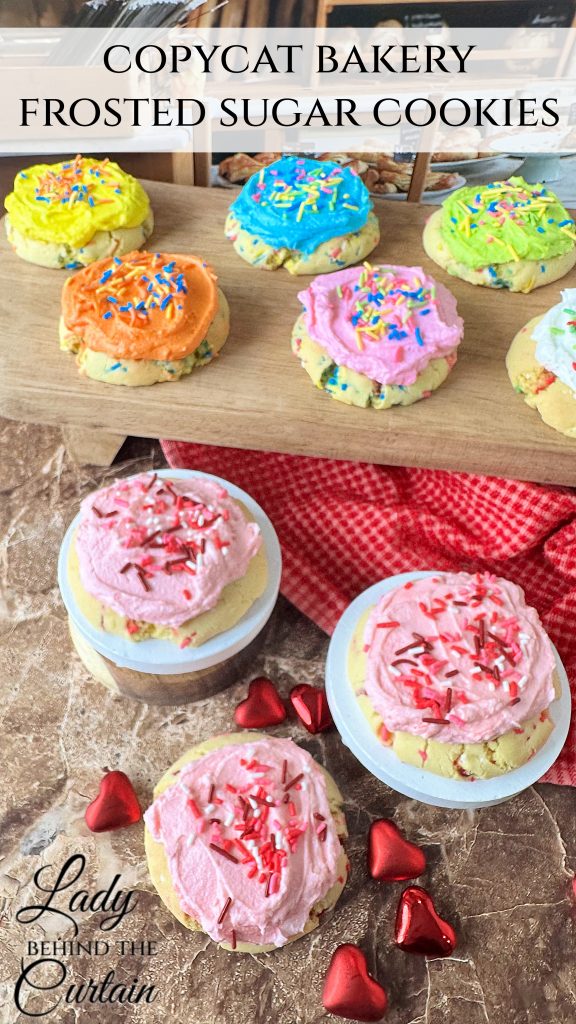 Copycat Bakery Frosted Sugar Cookies