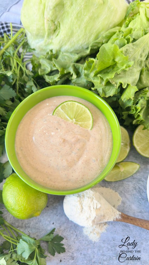 Creamy Chili Lime Ranch Salad Dressing