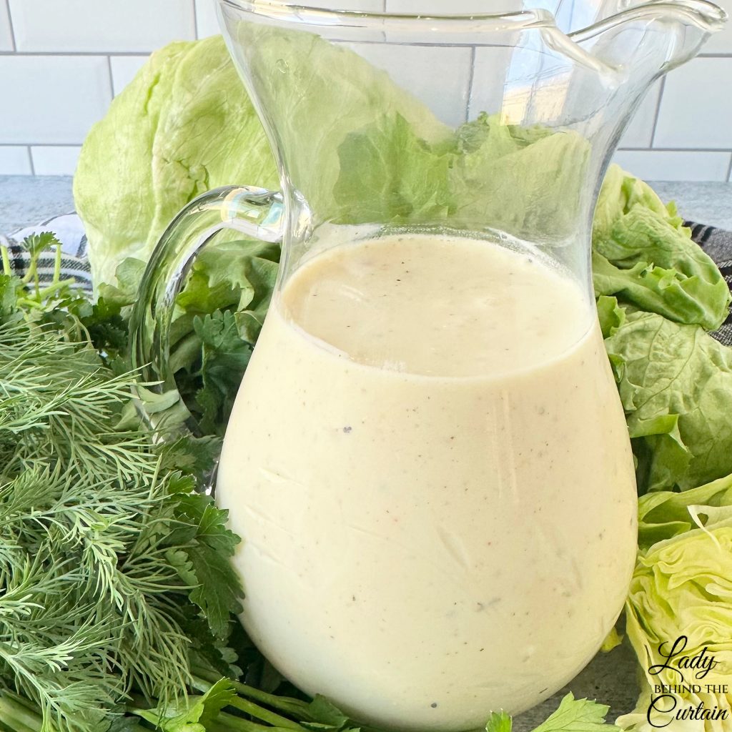 Homemade Creamy Italian Salad Dressing: Two Ways Classic and Nonfat Greek Yogurt Version Homemade Creamy Italian Salad Dressing: Two Ways Classic and Nonfat Greek Yogurt Version