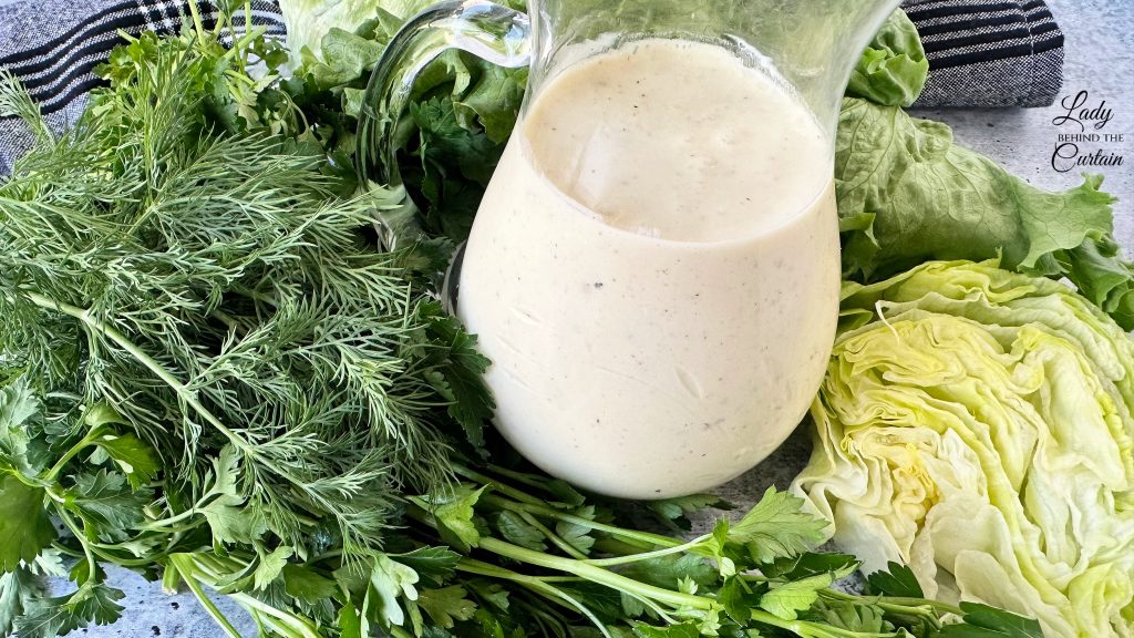 Homemade Creamy Italian Salad Dressing Two Ways: Classic and Nonfat Greek Yogurt Versions