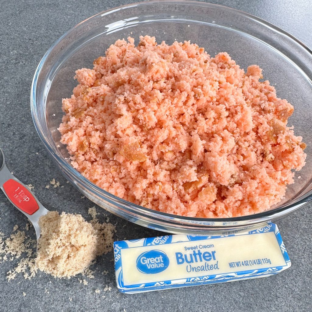 Crunchy Cake Crumb Topping