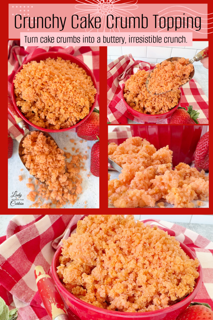 Crunchy Cake Crumb Topping