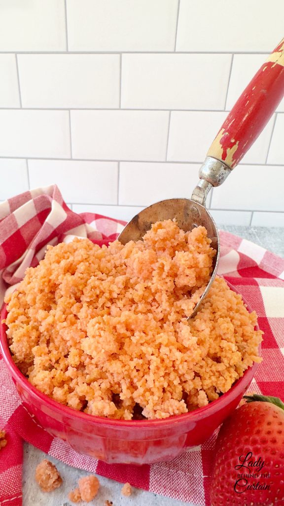 Crunchy Cake Crumb Topping
