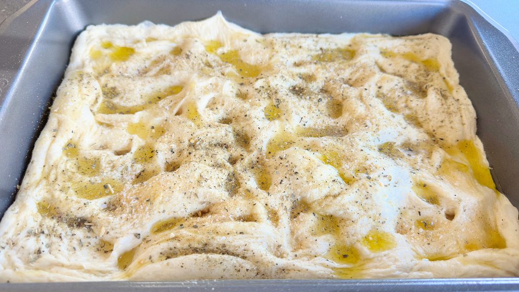 Easy Focaccia Bread Using Rhodes Frozen Dinner Rolls