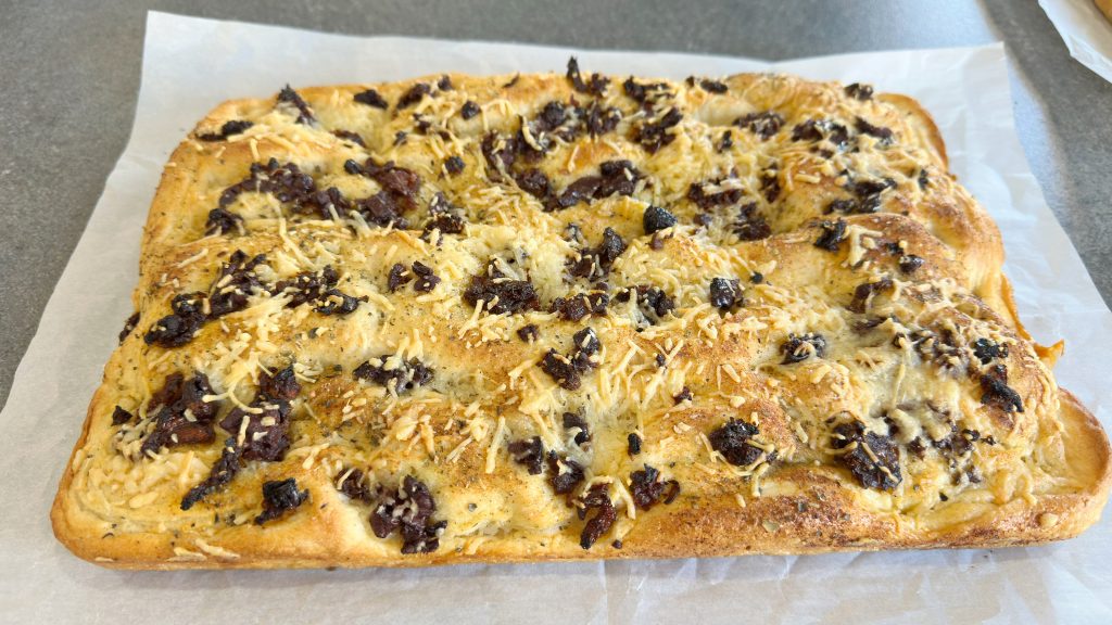Easy Focaccia Bread Using Rhodes Frozen Dinner Rolls