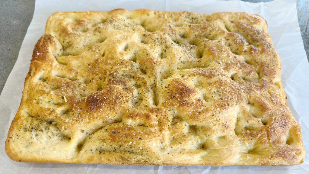 Easy Focaccia Bread Using Rhodes Frozen Dinner Rolls