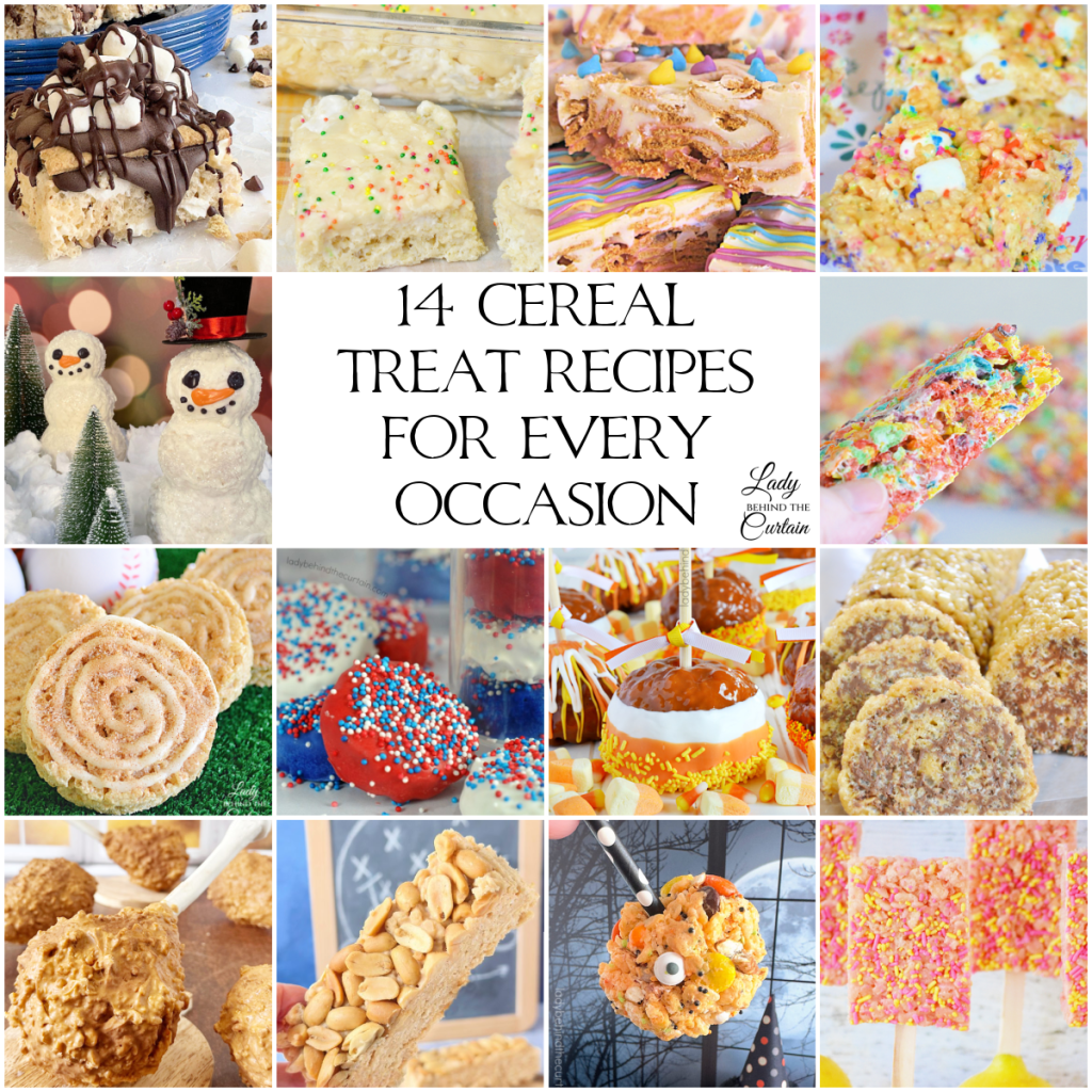 14 Cereal Treat Recipes for Every Occasion