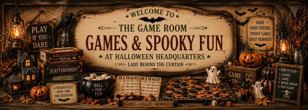 Halloween Game Room
