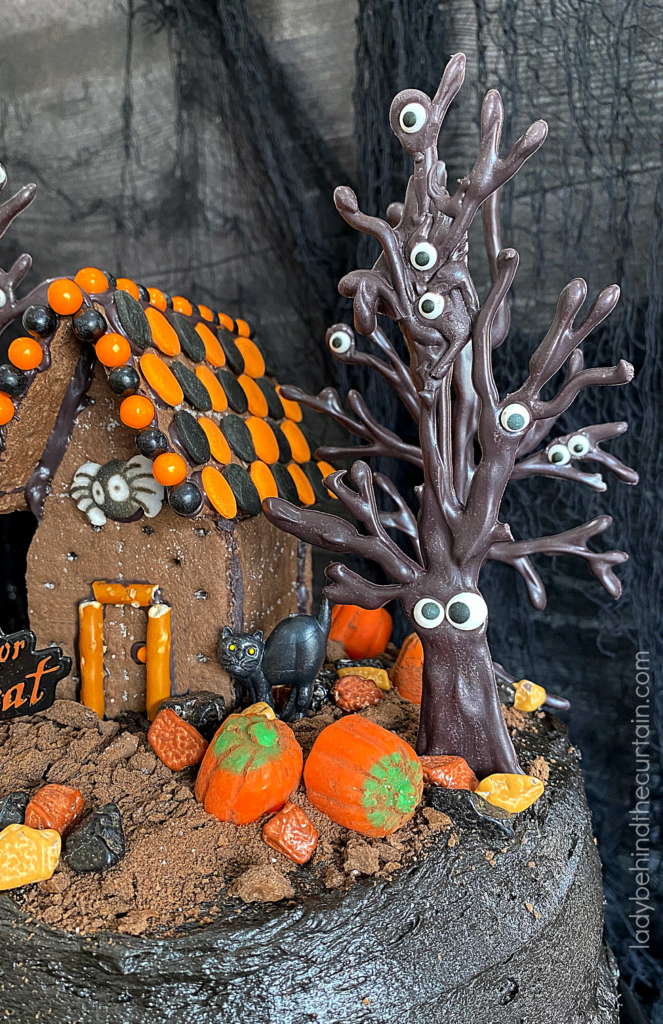 How to Make Haunted Chocolate Trees