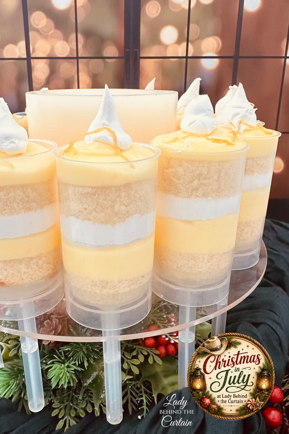 Layered Lemon Cream Shortcake Parfaits