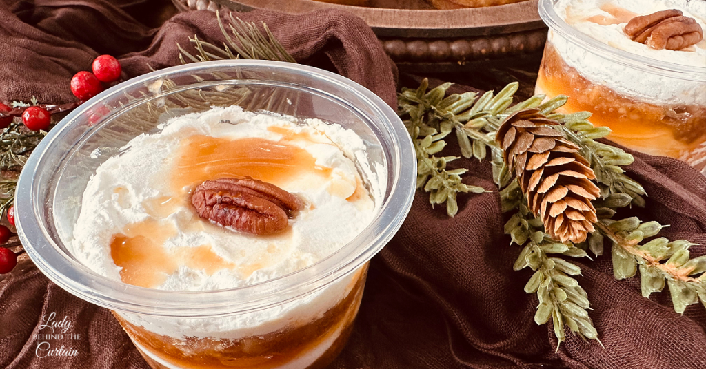 Semi-Homemade Caramel Pecan Pie Parfaits