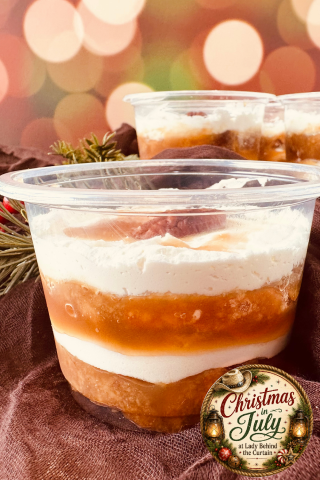 Semi-Homemade Caramel Pecan Pie Parfaits | Easy Holiday Dessert Cups