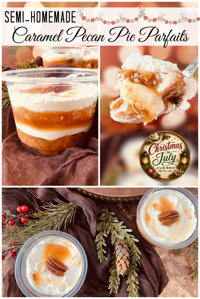 Semi-Homemade Caramel Pecan Pie Parfaits 