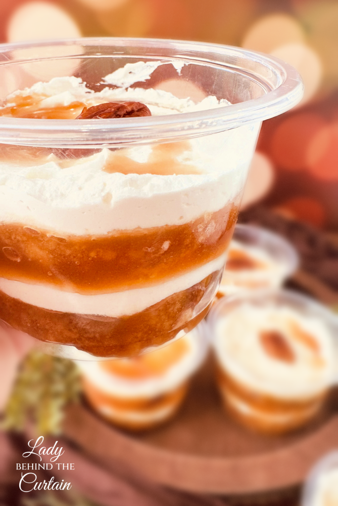 Semi-Homemade Caramel Pecan Pie Parfaits