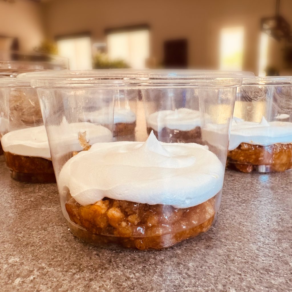 Semi-Homemade Caramel Pecan Pie Parfaits