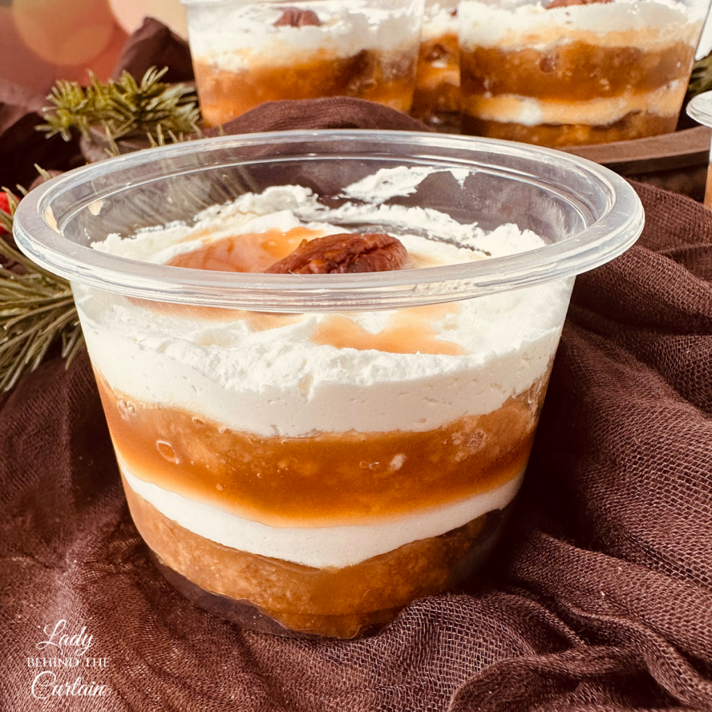 Semi-Homemade Caramel Pecan Pie Parfaits