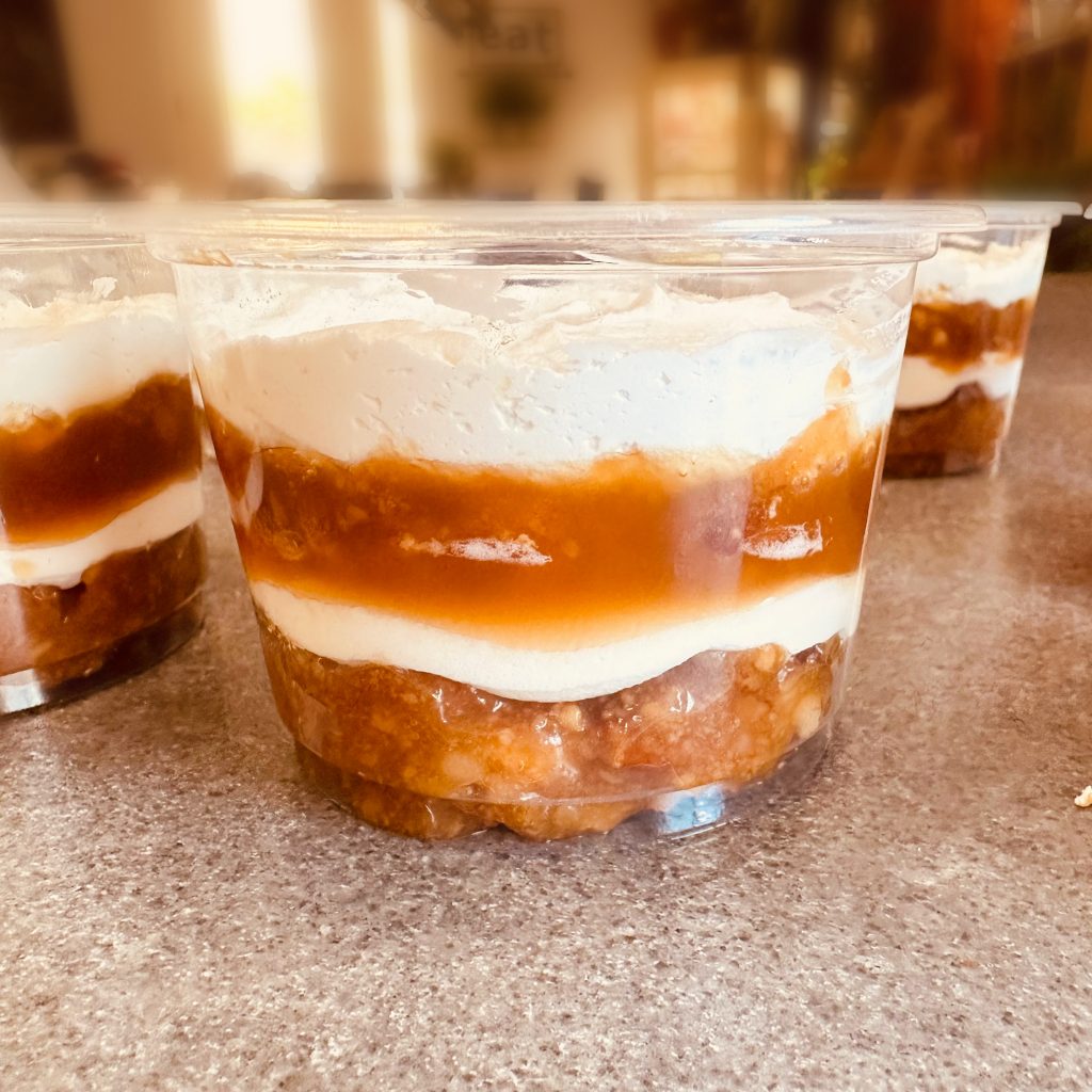 Semi-Homemade Caramel Pecan Pie Parfaits