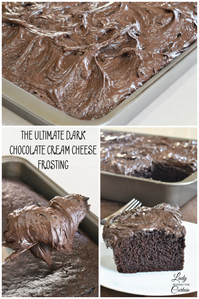 The Ultimate Dark Chocolate Cream Cheese Frosting