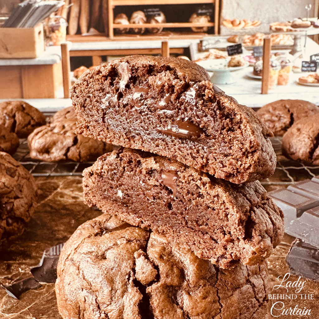 Bakery-Size Double Chocolate Chip Cookies