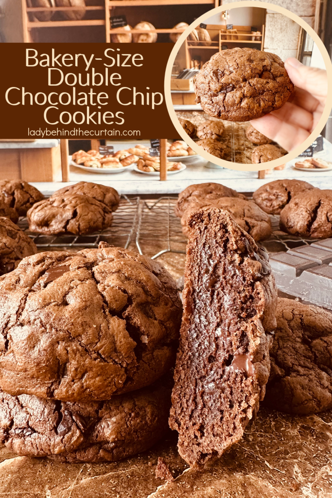 Bakery-Size Double Chocolate Chip Cookies