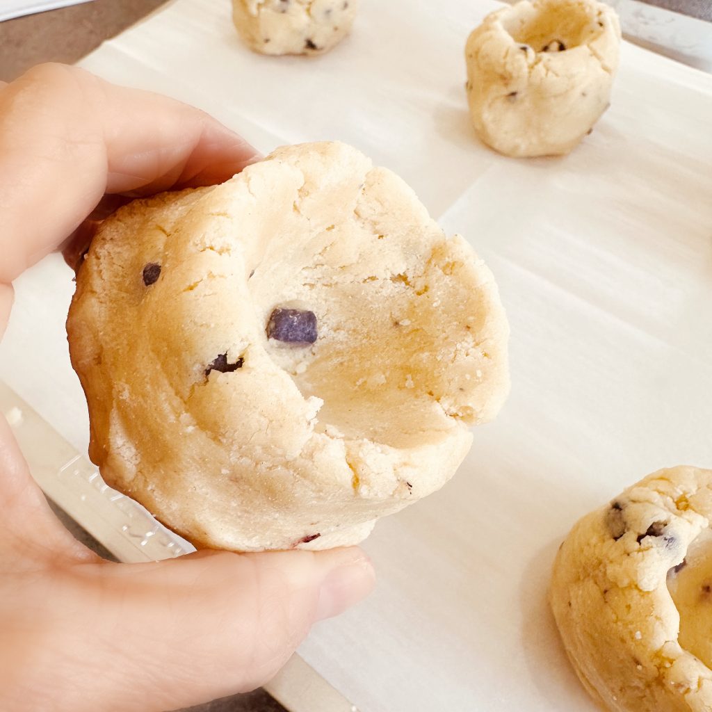 Large Gourmet Blueberry Muffin Cookies