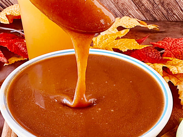 Apple Cider Caramel Sauce