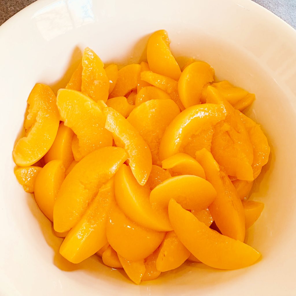 Homemade Peach Cobbler Topping