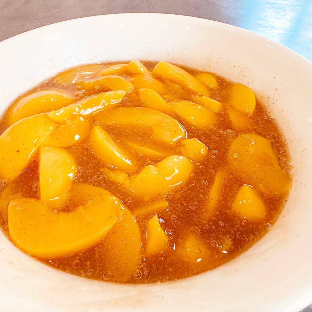 Homemade Peach Cobbler Topping