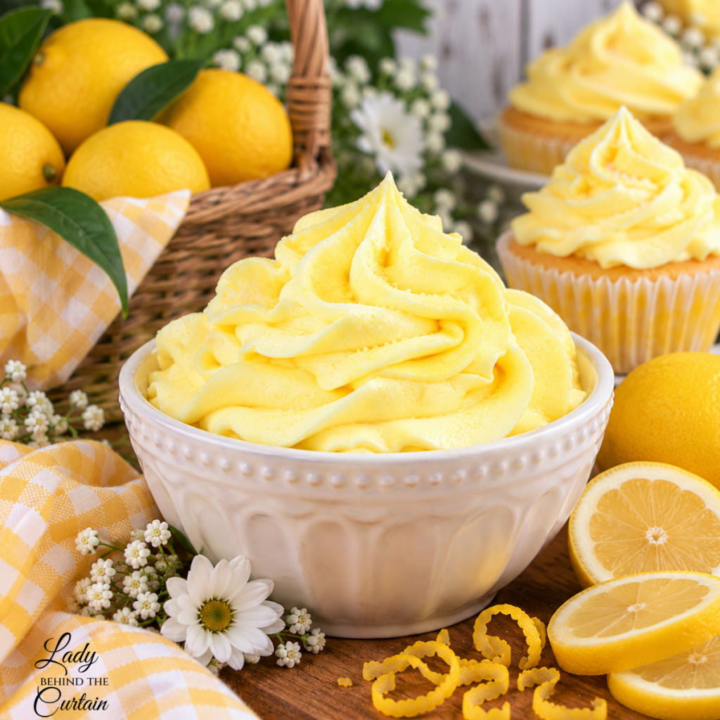 Lemon Buttercream Frosting
