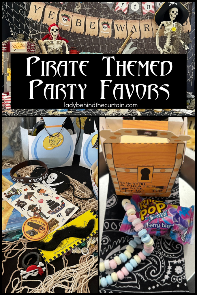 Pirate Themed Party Favors