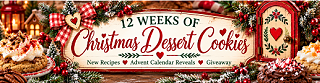 12 Weeks of Christmas Dessert Cookies
