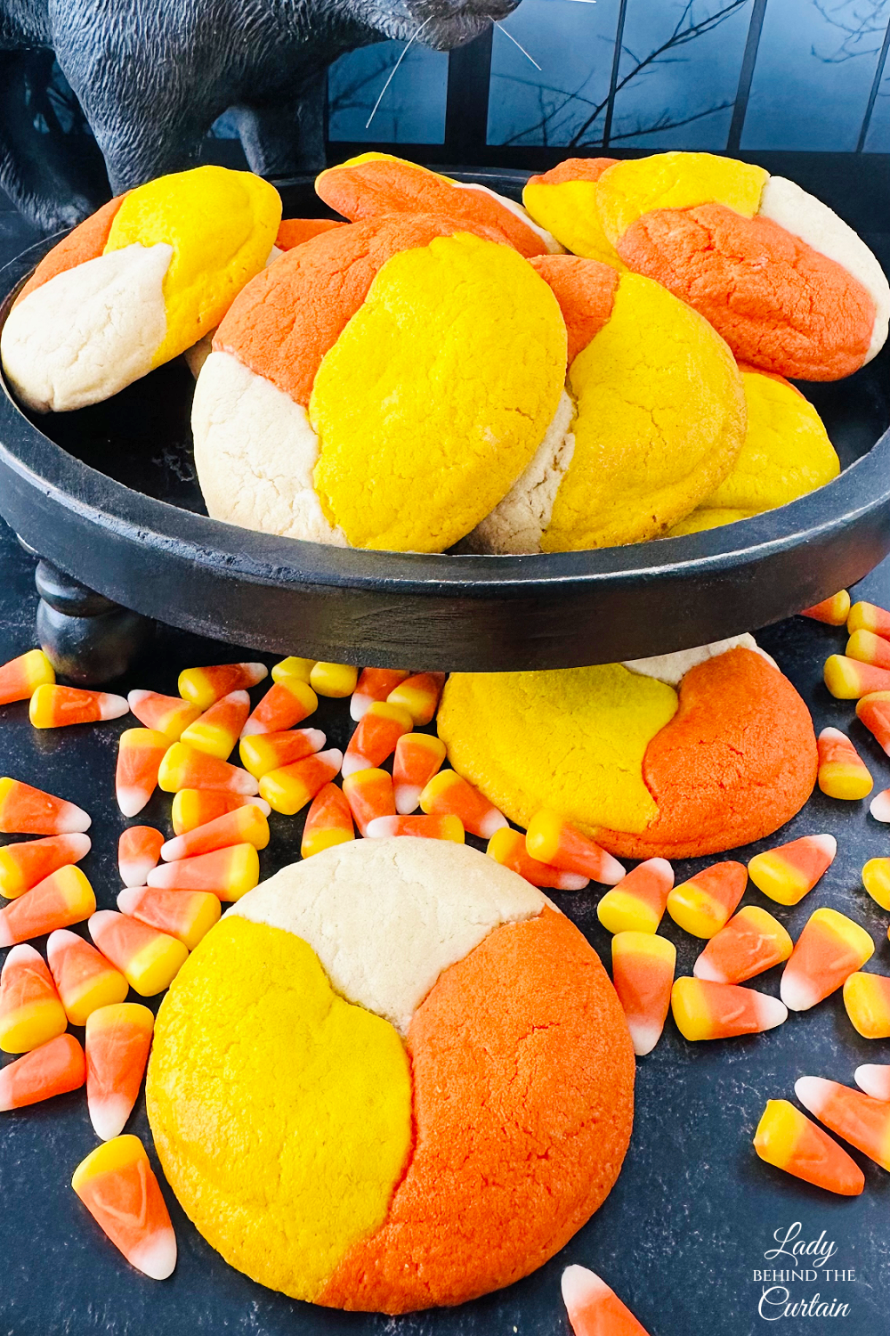 Gourmet Soft and Chewy Candy Corn Cookies