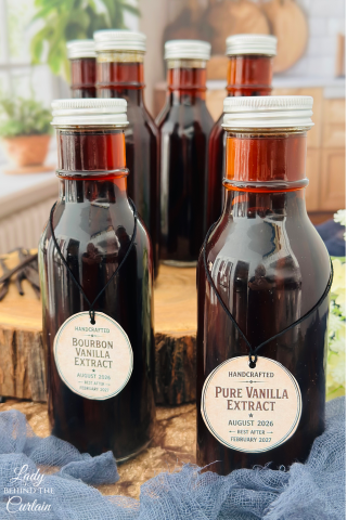 Homemade Pure Vanilla Extract